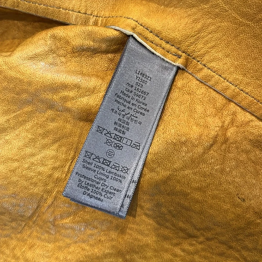 John Varvatos Ivey Leather Shirt Jacket‎ Size 50 - Picture 13 of 13